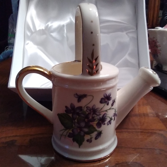 Porcelain Collectibles Watering Can - Picture 2 of 5